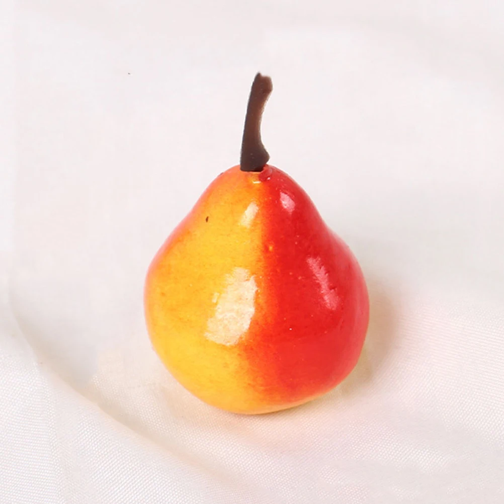 

30 Pcs Mini Pineapple Fruit Artificial Decoration Accessory Fake Fruits for Faux Ornaments Pear Foam Display