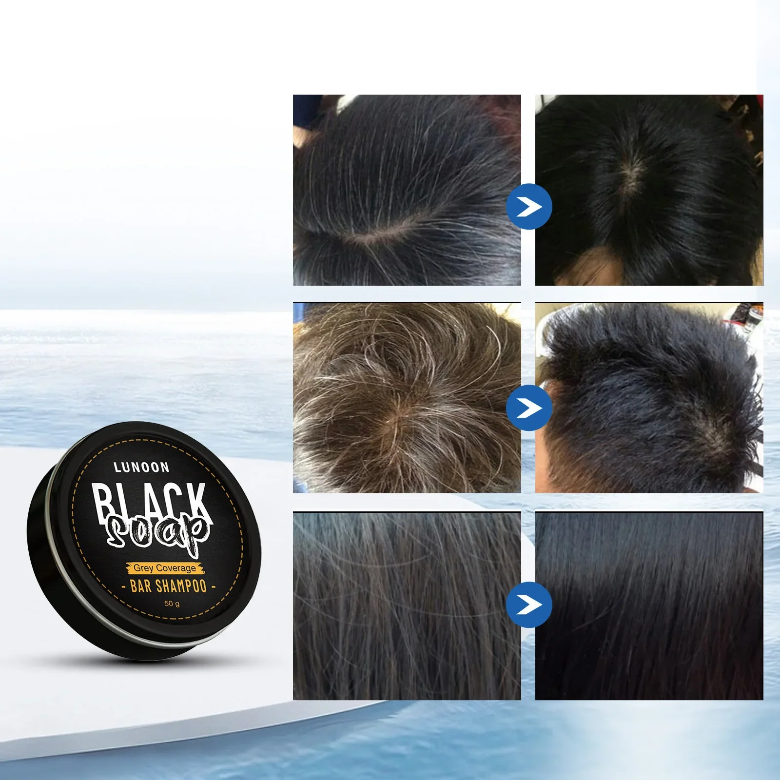 

Polygonum Multiflorum Black Hair Soap Darkening Shampoo Bar Repair Grey White Hair Color Dye Face Hair Shampoo Шампунь Для Волос