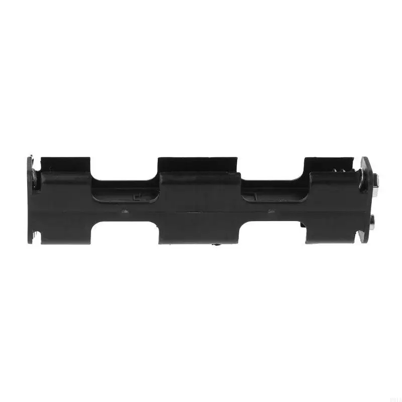 R91A Battery حامل 4x AA Back Long Strip للحالة 6V طبقات مزدوجة مربع 9V زر التخزين البلاستيك حاوية البلاستيك