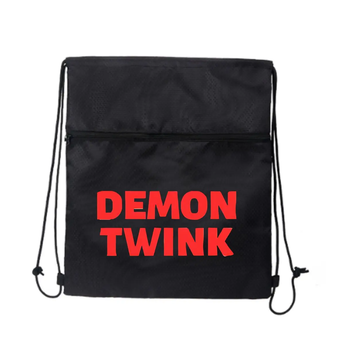 

Demon Twink Bold Red Art Рюкзак на шнурке Спортивный рюкзак большой вместимости