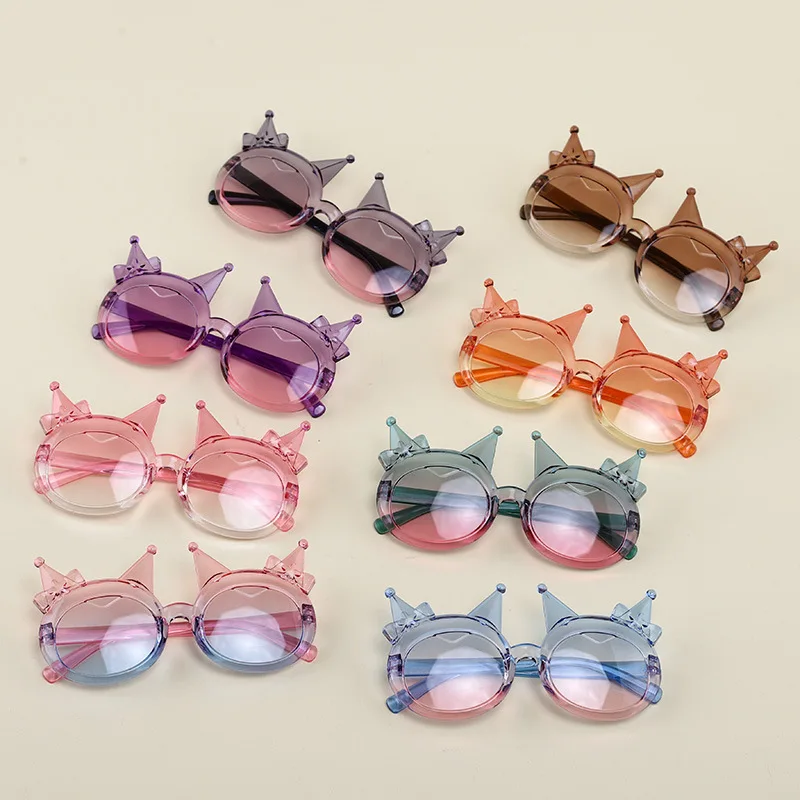 

New Children Cute Cartoon Sunglasses Boy Girl Outdoor Sun Protection Summer Shades Baby Photography Glasses UV400 Eyewear