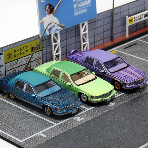 MK Miniatures X GOC 1:64 Fleetwood Lowrider CTE Diecast Modellbil 6 best sales lowrider modellbil - №2