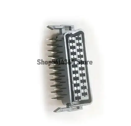 5 Pieces 21 Pins Right Angle Type Scart Socket Connector 