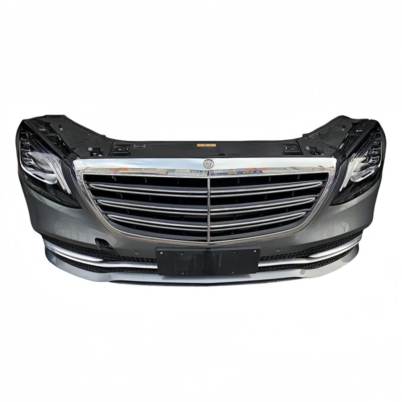 High Quality  -S-Class W222 Front Bumper Components Includes Radiator for S500 Luxury Model
