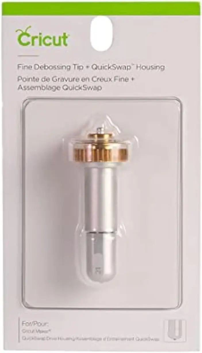 

Наконечник для тонкого тиснения с быстросъемным корпусом QuickSwap и роликовым шариком для толстой фольги, картона, поделок, совместим с режущими машинами