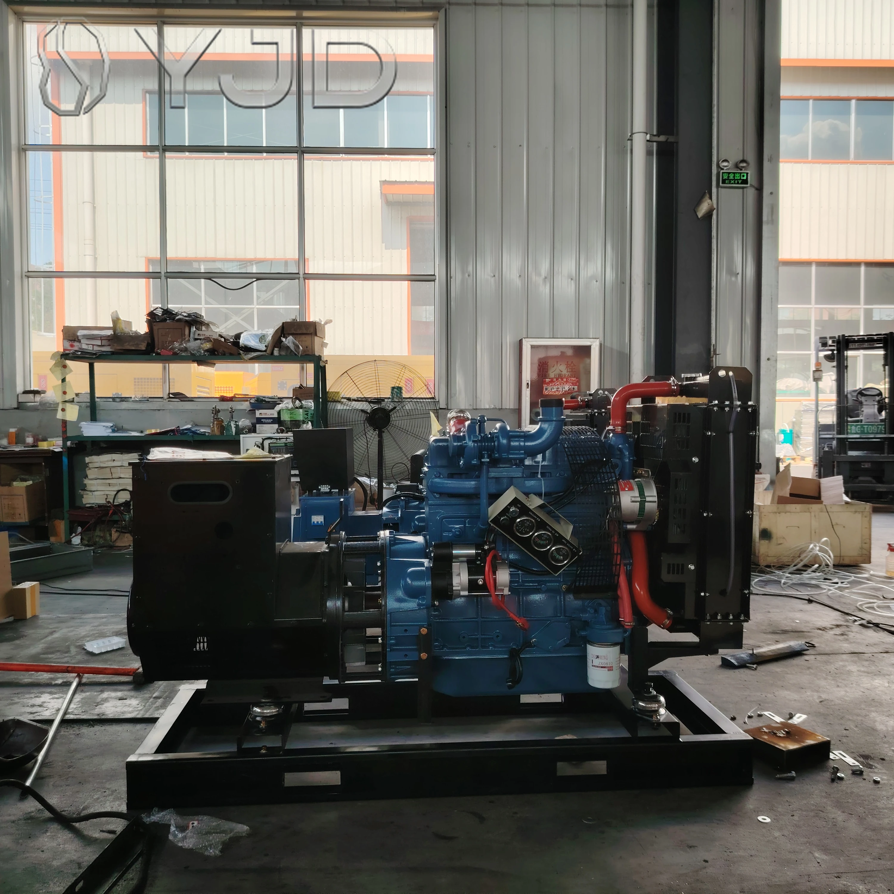 Reliable YUCHAI HT-415GF Open Frame Brushless Motor 50/60Hz Robust Construction Stable Performance Water Cooled AVR 24V DC