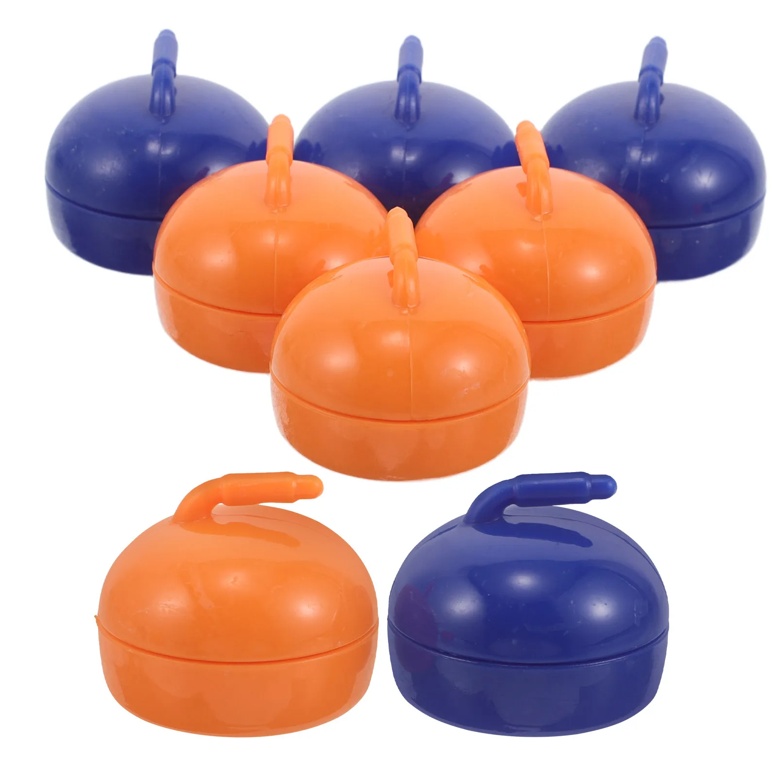 

8Pcs Tabletop Curling Shuffleboard Pucks Mini Replacement Rollers 0.98 Inch Smooth Sliding Accessories for