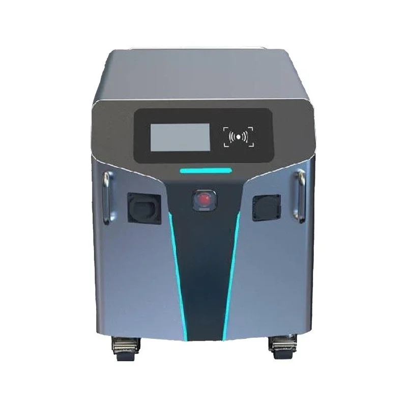Storage and charging integrated DC mobile energy storage charging pile