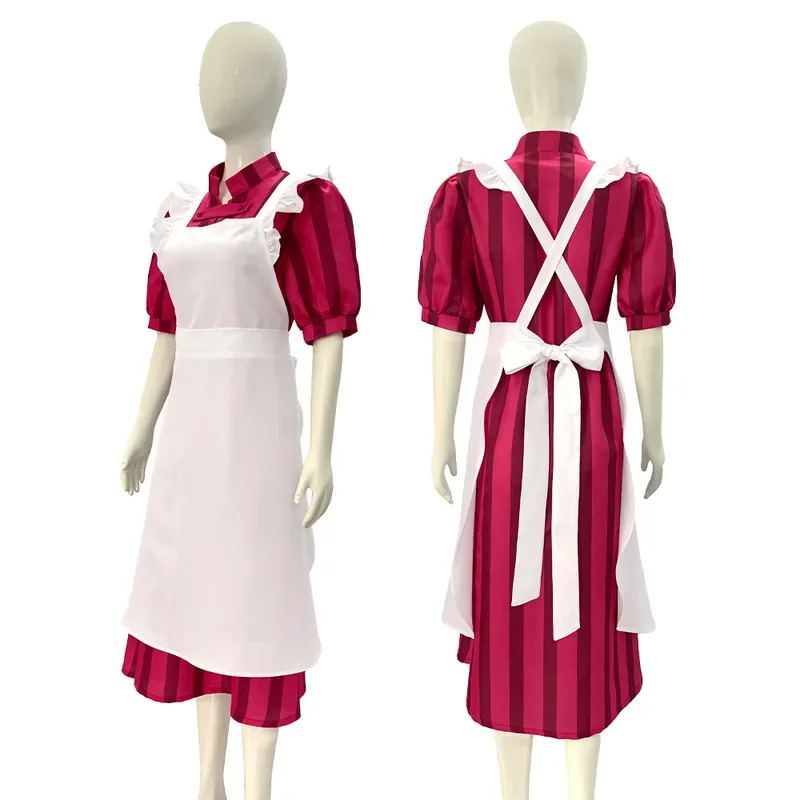 Heron and Boy Cos Clothing Apron Dress Cosplay Role Play Stage Performance Clothing Kiriko