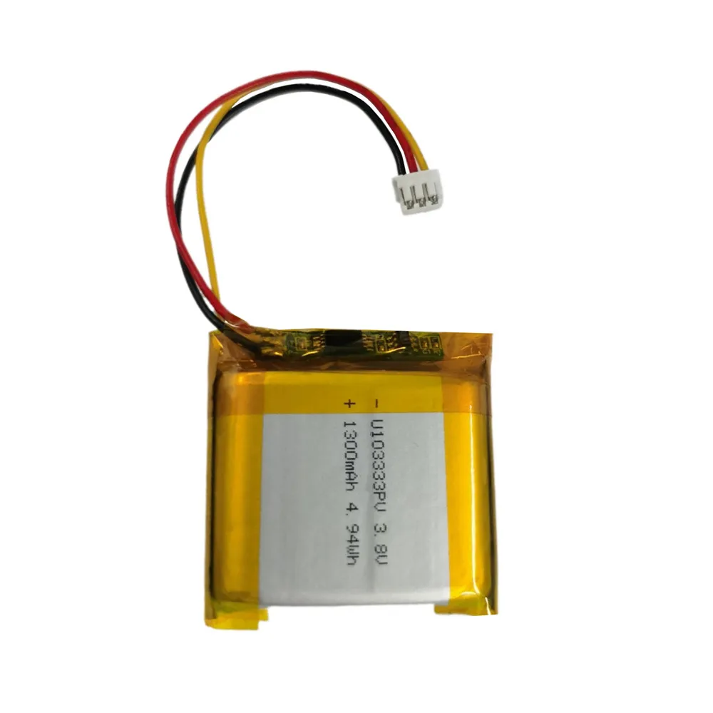 1300mAh Repalcement Battery For Deeper Chirp+ 2 Wireless Fishfinder Sonar GPS Battery 3-wire Plug