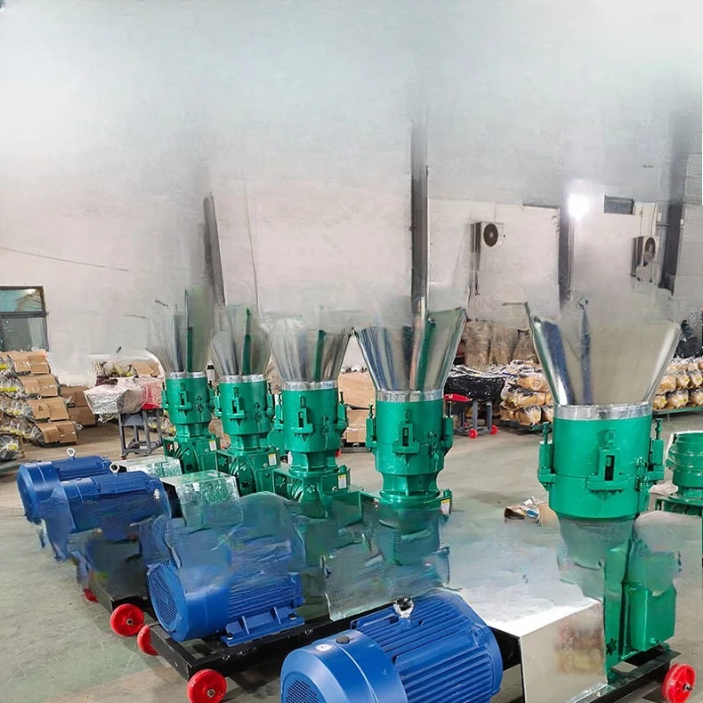 Small feed pellet machine, wet and dry household breeding equipment