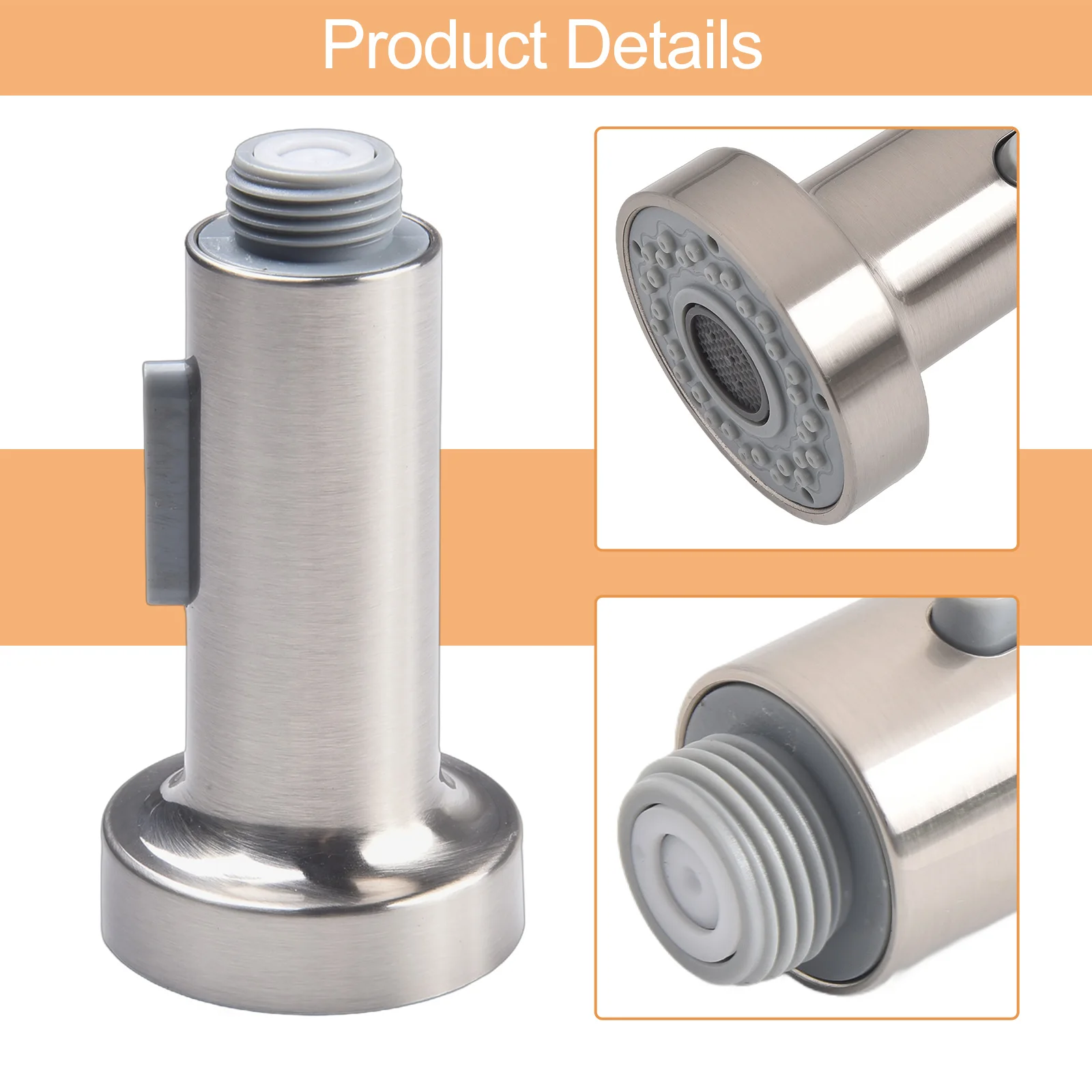 Practical New Faucet Sprinkler 1 Pcs Accessories Faucet Kitchen Fixtures Mixer Tap Parts Pull Down Replacement