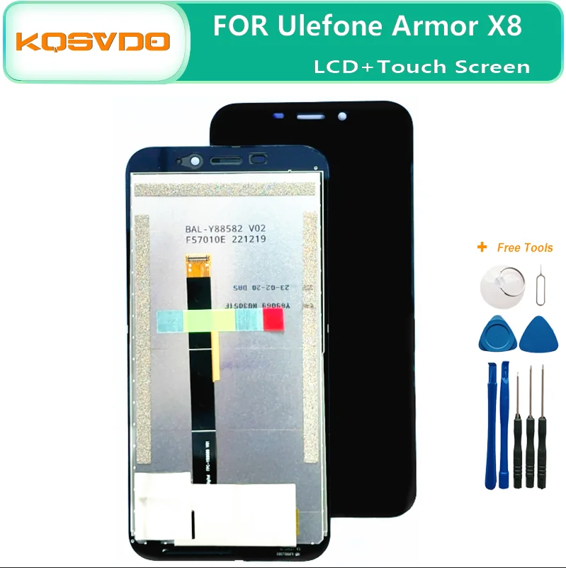 

New Original 5.7 inch For ULEFONE ARMOR X8 LCD Display + Touch Screen Replacement For Armor X8 Pro Mobile Phone Parts