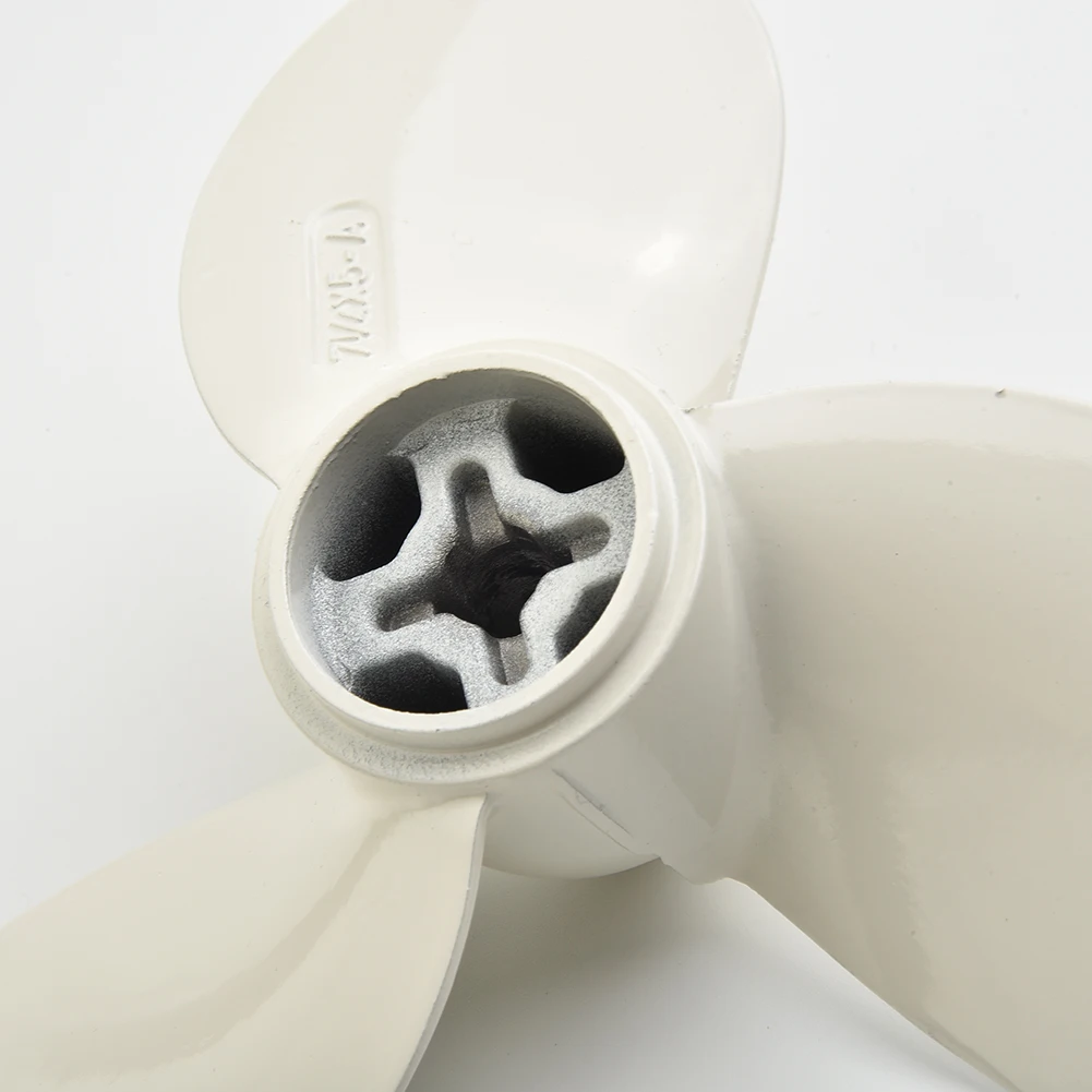 1pc for outboard Propeller New White Aluminum Alloy 184mm 7 1/4×5-A Propeller Parts For Marine Boat Motor 2 for 2hp