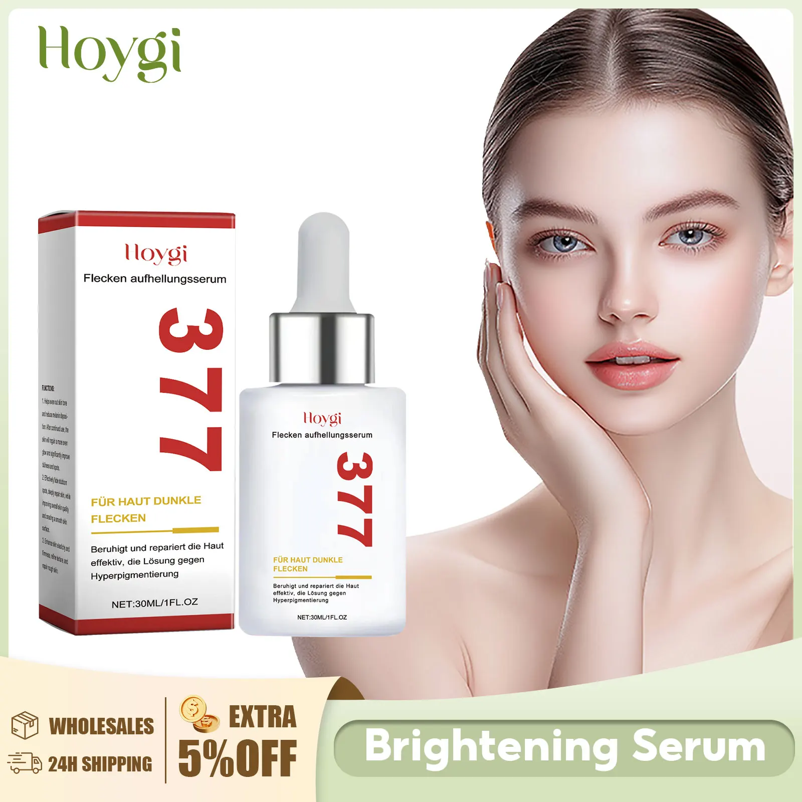 

Fade Dark Spots Serum for Face Melasma Remover Lightening Pigment Correction Brightening Rejuvenation Nourishing Facial Essence