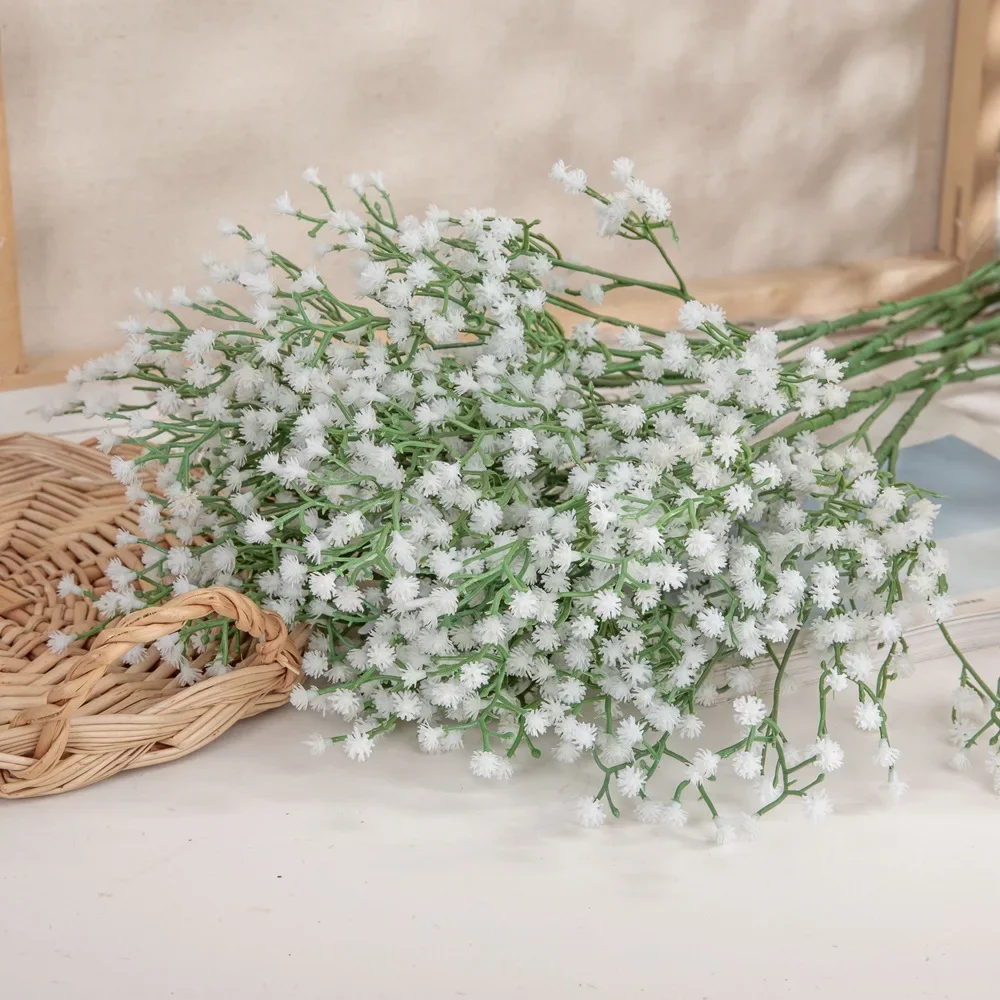 52cm Mini Artificial Gypsophila Hydrangea Wedding Simulation Flower Fake Flower Home Decoration Flores Artificiales