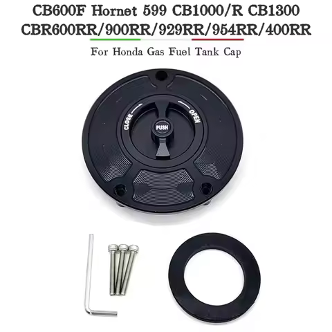 CB600F Hornet 599 CB1000 CB1000R CB1300 CBR600RR CBR900RR CBR929RR CBR954RR CBR400RR For Honda Fuel Tank Cap Cover