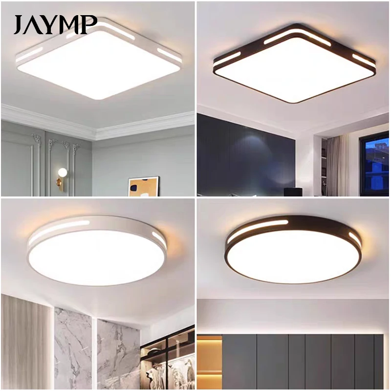 

Remote Control LED Ceiling Lamp Circular Home Living Room Decoration Bedroom Lighting Fixture Modern Interior Balcony Chandelier