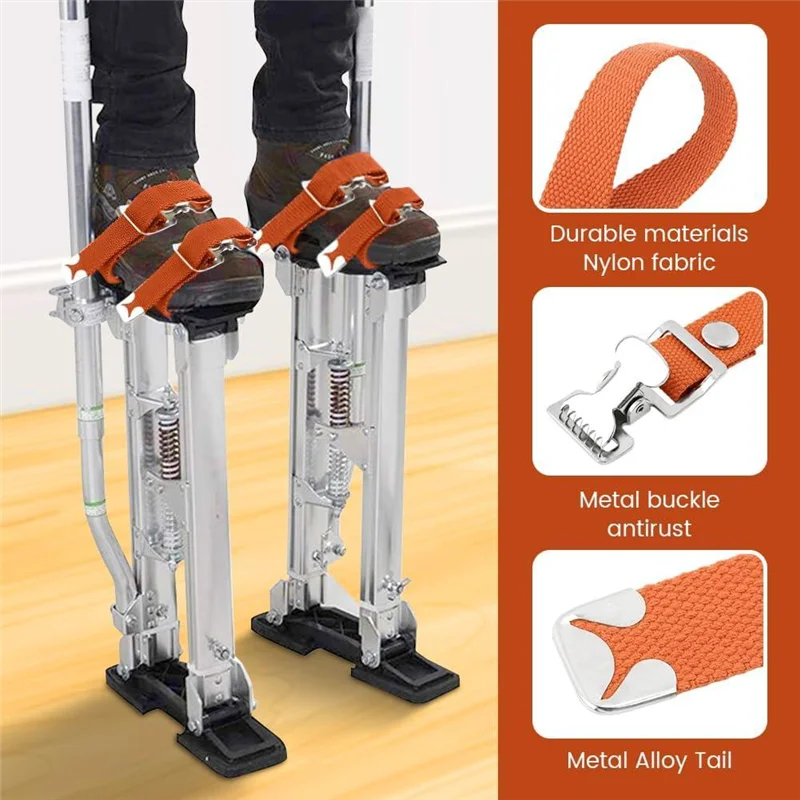 ABGR-أشرطة إمالة الحوائط الجافة، مجموعة أشرطة الساق القابلة للتعديل، أشرطة احتفاظ الساق من النايلون للإمالة