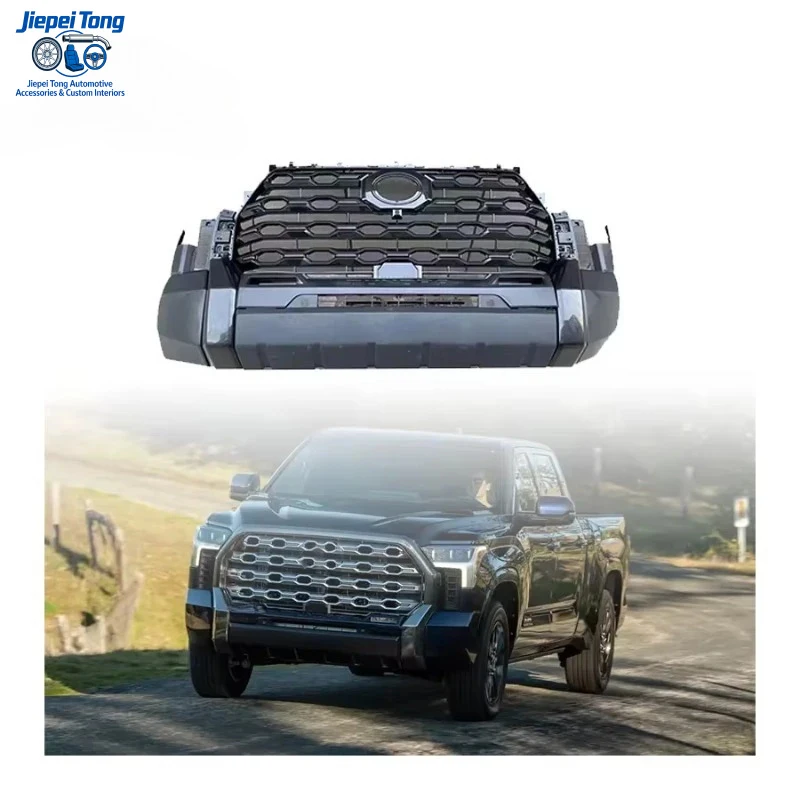 

suitable for Tun-dra 2023+ Version 4x4 Off-road Bodykit Newest PP Front Bumper Kits with Grille