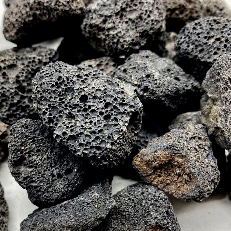 100g/pack Natural Porous Volcanic Rock Original Stone Geode Aromatherapy Essential Oil Diffuser Fish Tank Flower Pot Home Decor