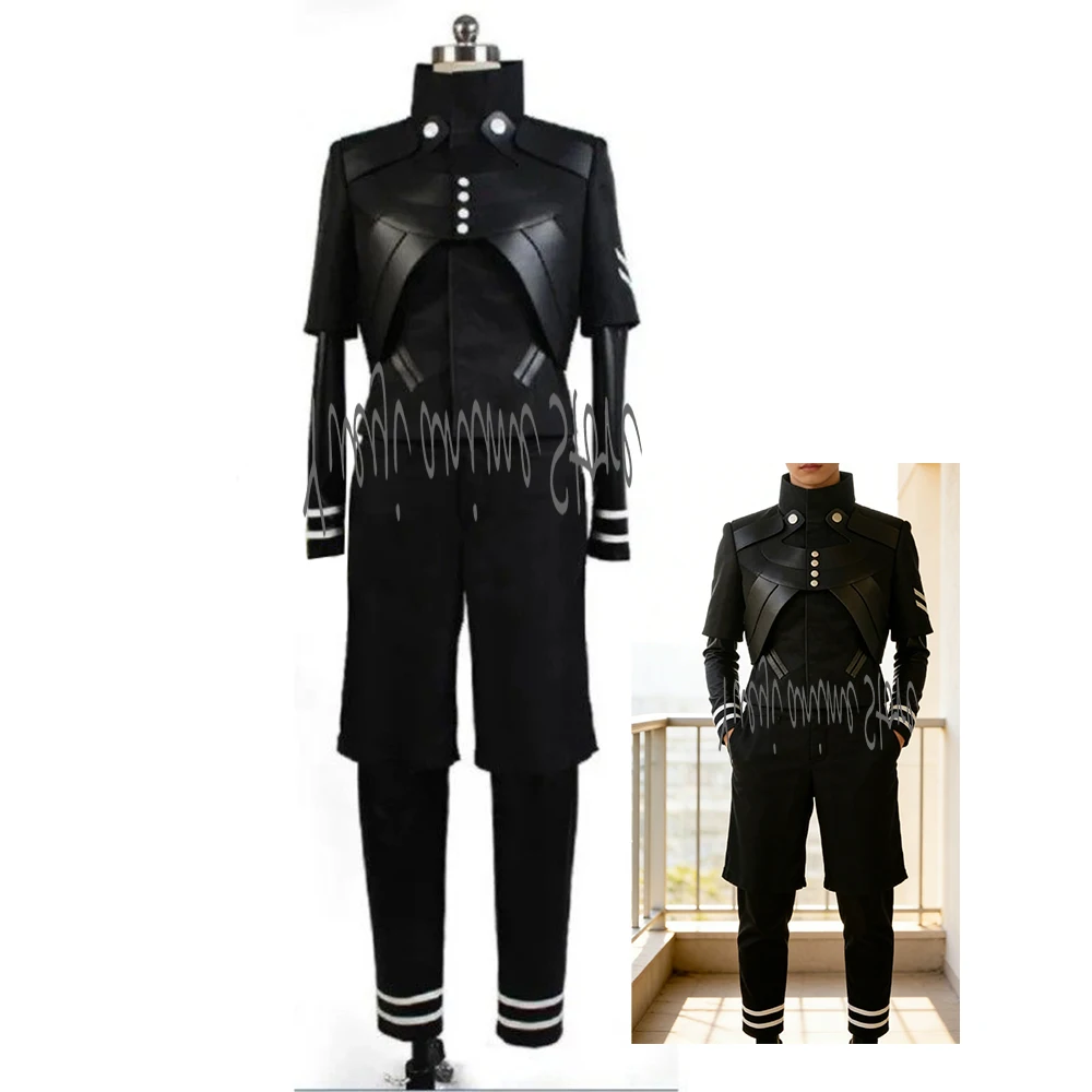 

customized- Anime Kaneki Ken Cosplay Costume Adults Unisex Full Set for Halloween Carnival Parties