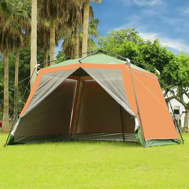 

Screen House Outdoor Sun Shade Protection Pergola Shelter Gazebo Windproof Mesh Gauze Camping Picnic Tent for Bbq Beach Fishing