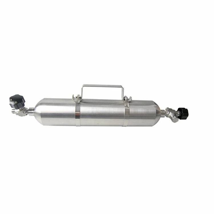 

[Promotion] LPG sampler, fuel gas, natural gas sampler, stainless steel sampling cylinder