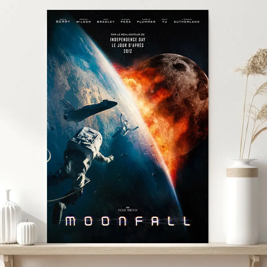 

Moonfall 2022 MOVIE Picture Art Film Print Silk Poster for Your Home Wall Decor 24x36inch