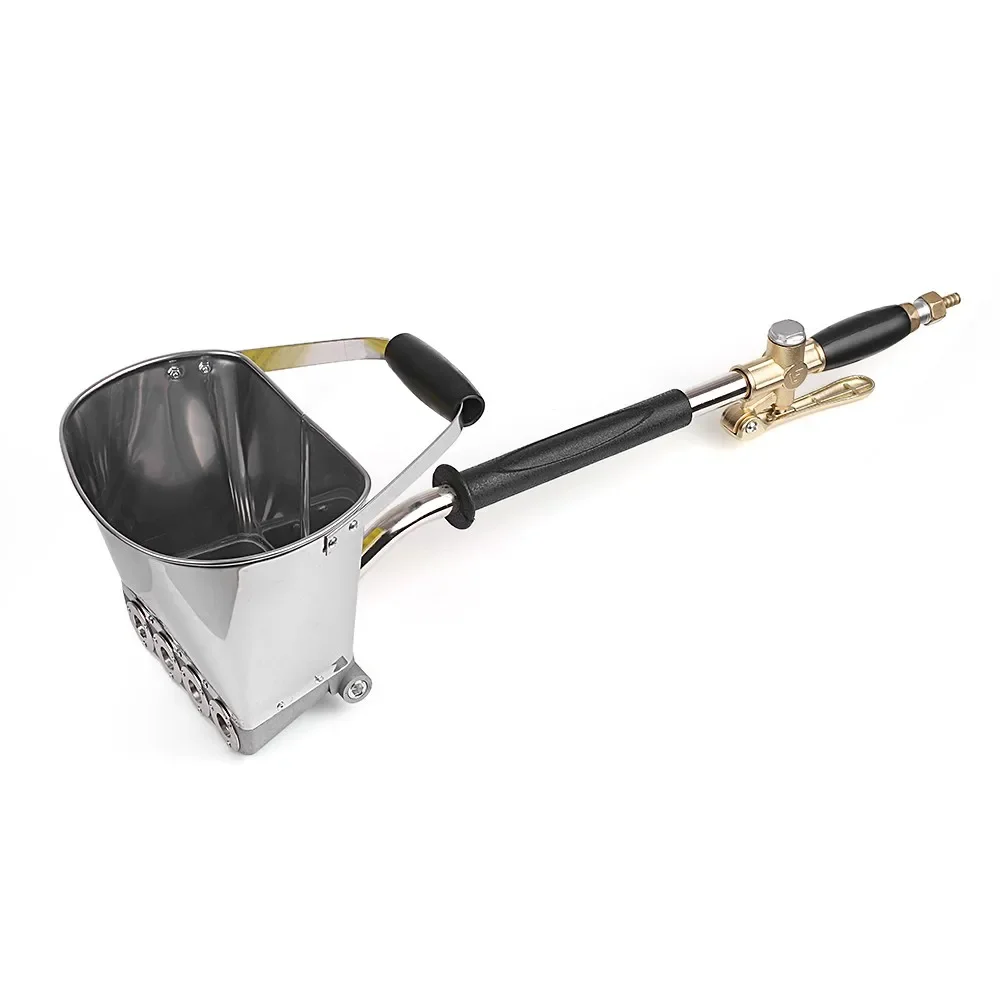 

Professional Wall Mortar Sprayer Gun Stucco Shovel Hopper Ladle Cement Spray Gun Air Stucco Sprayer Plaster Hopper Gun