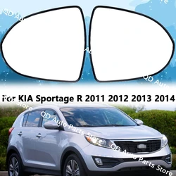 For KIA Sportage R 2011 2012 2013 2014 2015 Rearview Mirror Lenses Exterior Side Reflective Glass Lens 87611-3W100 87621-3W100
