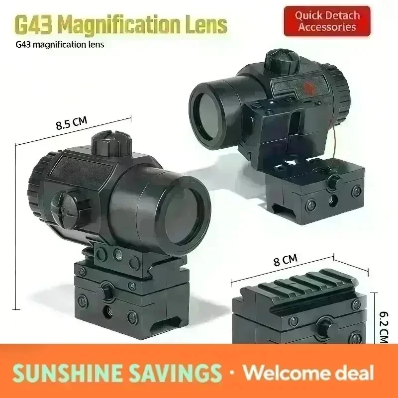 Anti-Fog G33/G34 Optischer Verstärker, Schnell abnehmbare Dekorteile für den Zusammenbau von Hobby-Modellen im Innen- und Außenbereich – Detail 1