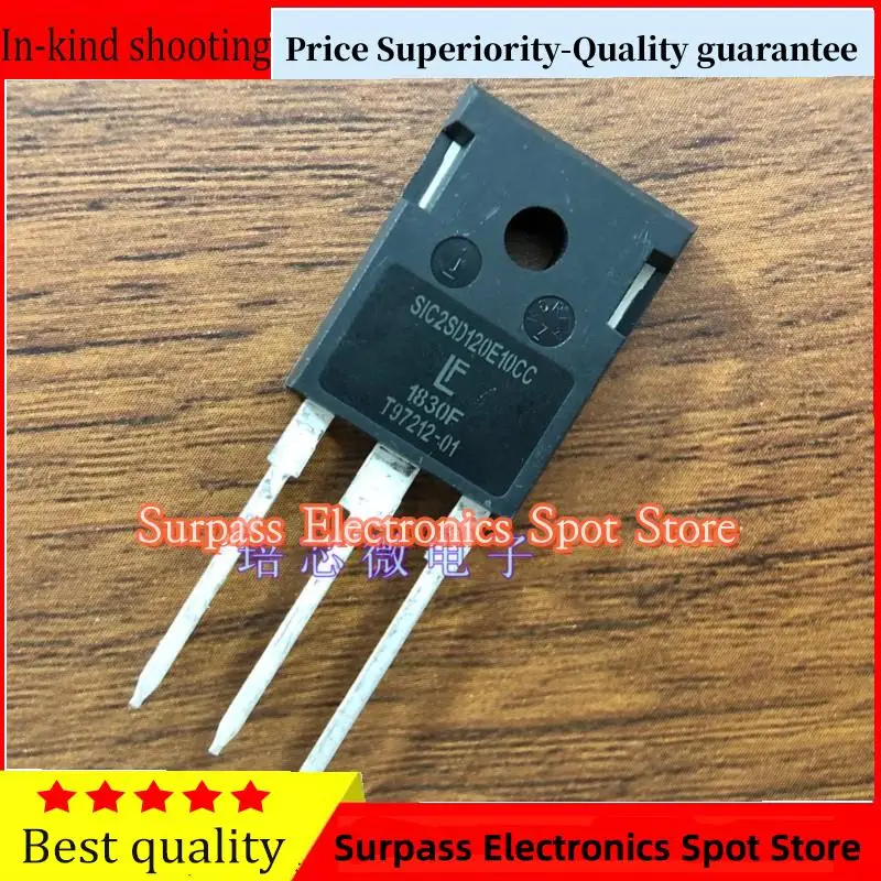 50PCS-100PCS  SIC2SD120E10CC FFSH10120ADN 1200V10A Price Superiority-Quality guarantee