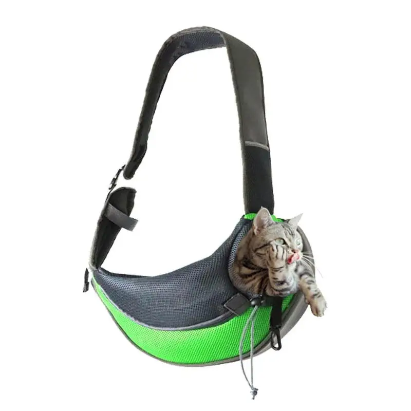 Dog Carrier Dog Sling Bag Breathable Hand Free Safe Dog Crossbody Carrier With Adjustable Strap For Medium Small Dogs Cats