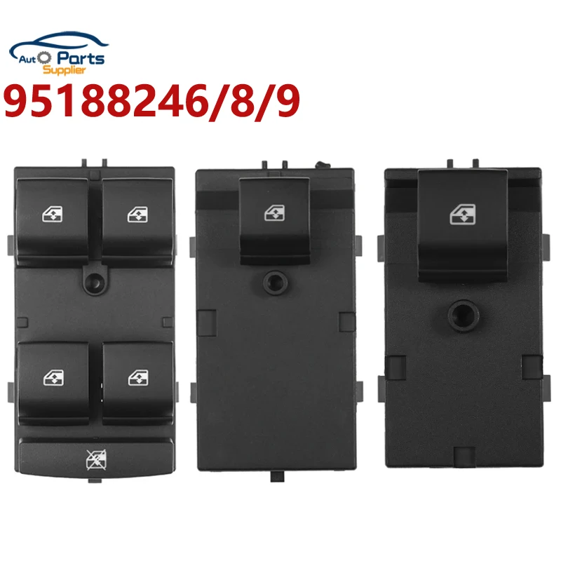 Interruptor maestro de energía eléctrica para ventana de coche, accesorio para Chevrolet Aveo Sonic Cobalt Tracker / TRAX 95188246, 95188248, 95188249, 95460074, nuevo