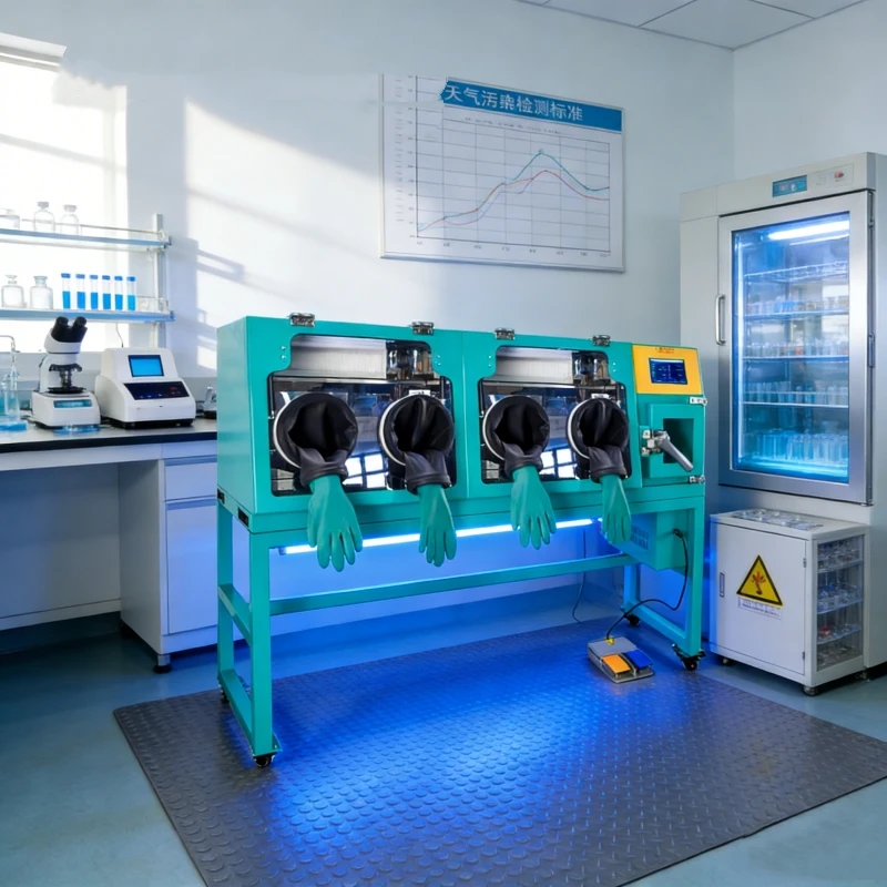 OEM Programmable Double Cell Culture Chamber Auto-Anaerobic Incubator For Clinical Research Laboratories