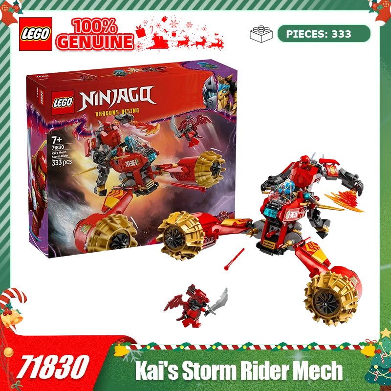 

LEGO 71830 Kai's Storm Mech Tank Phantom Ninja Series Toys Children's Building Blocks for Birthday and Christmas Gifts