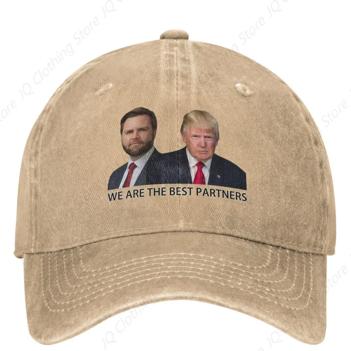 Trump Selects JD Vance Baseball Cap We are the Best Partners Fitted Retro Men Women Hip Hop Dad Hats Designer Sun Snapback Cap