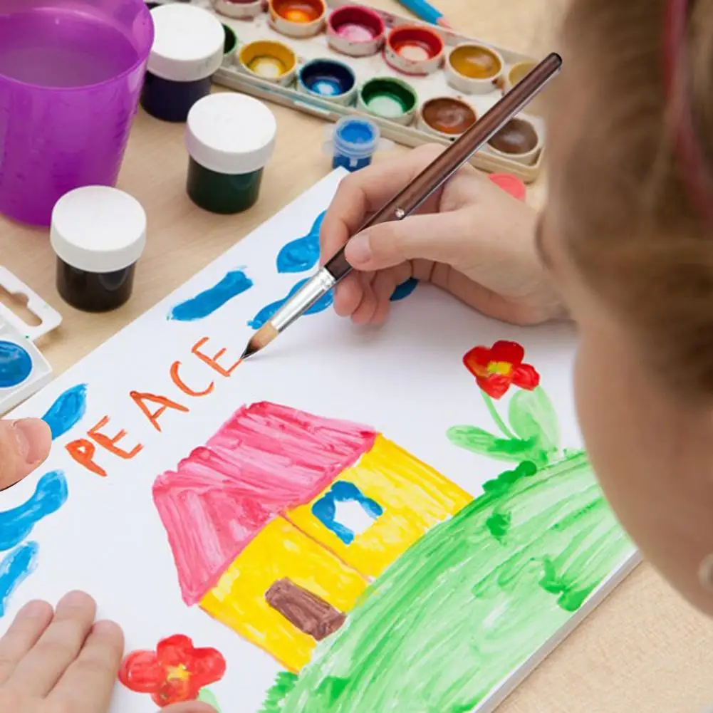 

Paintbrush Set for Fine Details Multifunctional Paint Brush Set Professional 26pcs Paint Brush Set for Artists for Oil