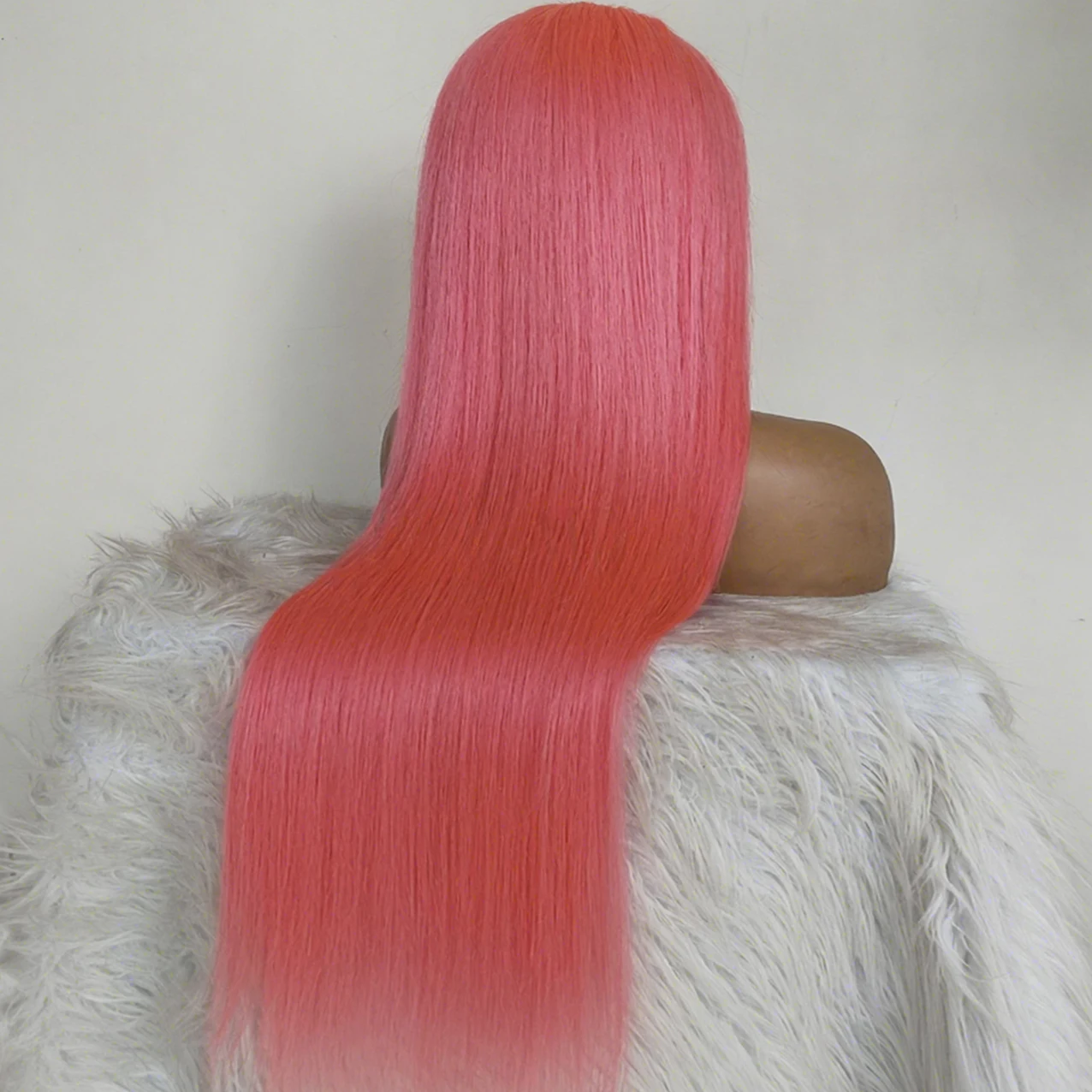 

Pink Bone Straight 13x4 HD Lace Front Wigs 100% Human Hair For Women Brazilian 613 Color Lace Frontal Human Hair Wig Pre Plucked