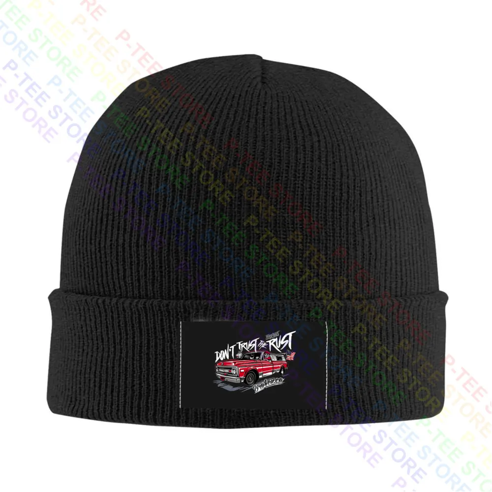 Farmtruck y azn-street Outlaws-no Trust The Rust Farmtruck gorra de béisbol Snapback, sombrero de cubo de punto