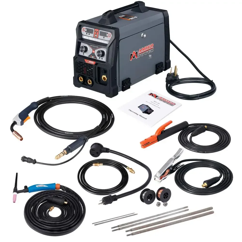 165-Amp Multi-Function DC Inverter Welder MIG MAG Lift-TIG Stick Arc with Spool Gun SPG15180 Efficient and Versatile Welding