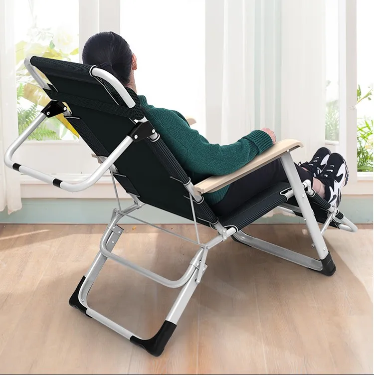 2021 China Cheap Garden Adjustable Reclining Gravity Outdoor Rattan Portable Folding Beach Chairs Sun rs Foldable