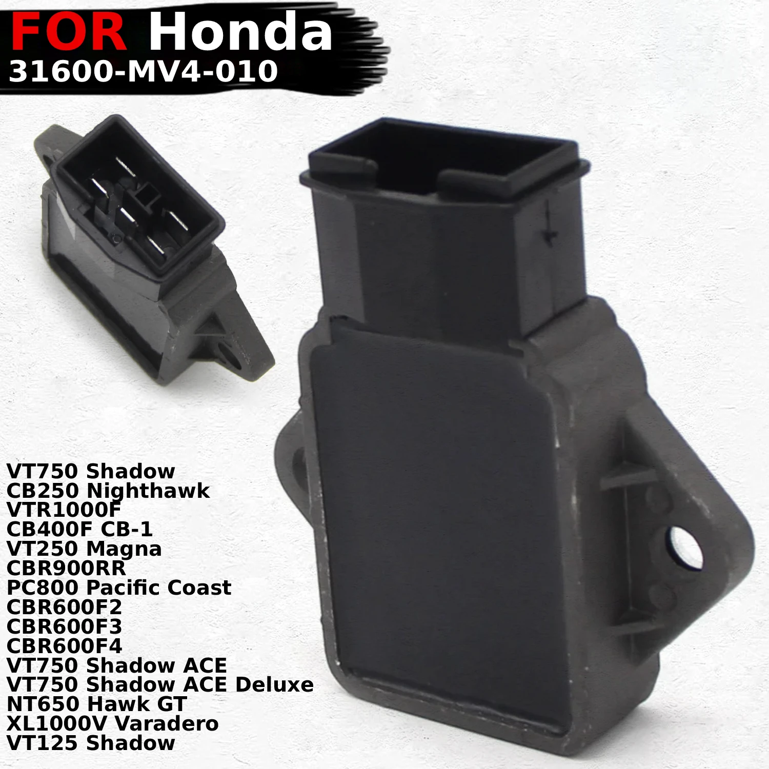 

Voltage Regulator Rectifier For Honda CBR600F2 CBR600F3 CBR600F4 VT750 Shadow ACE Deluxe NT650 Hawk GT XL1000V Varadero VT125