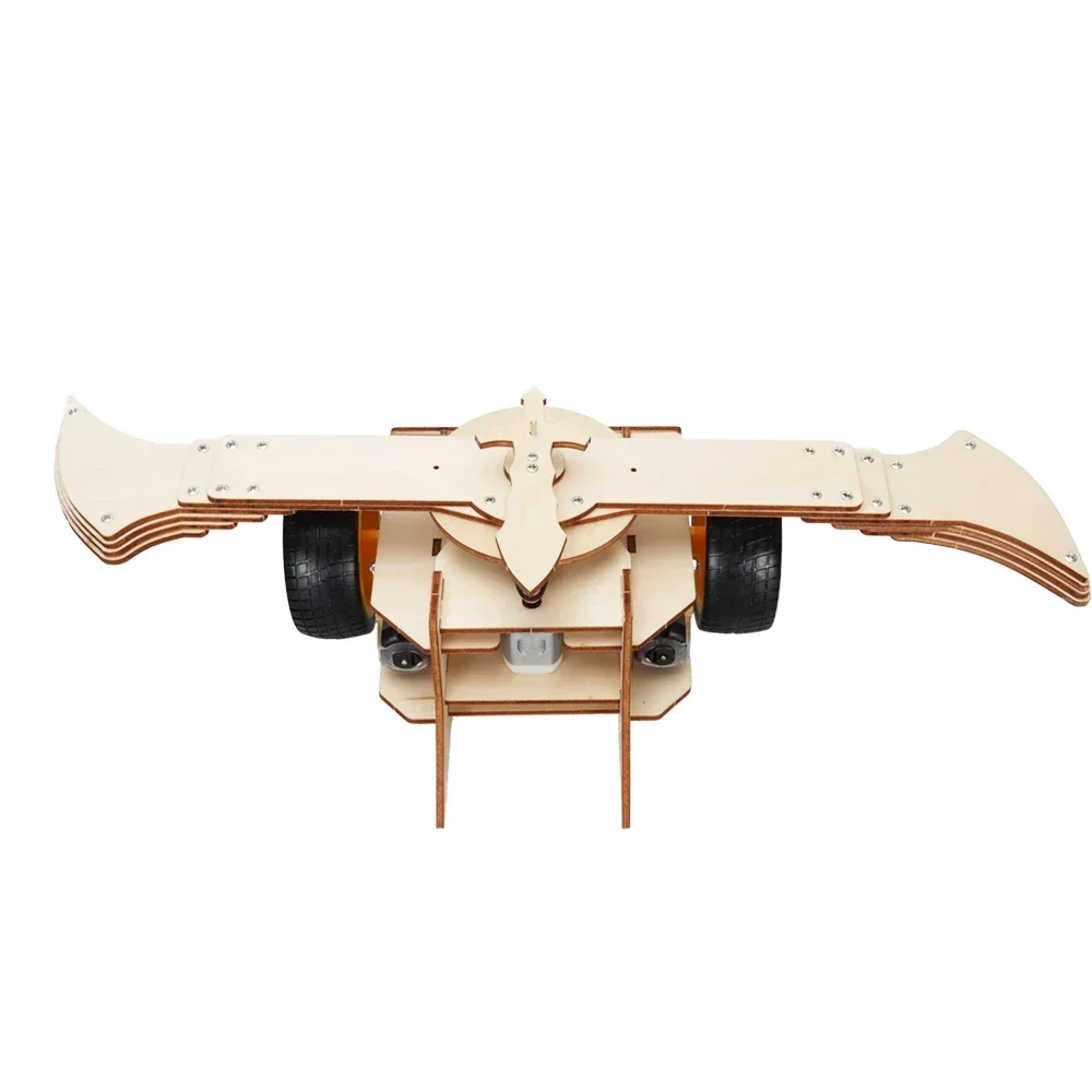 

Robotic Kit Fighting Robot Kit Wooden Robot Puzzle 2.4G RC Wireless Control STEM Educational RC Robotr Toys