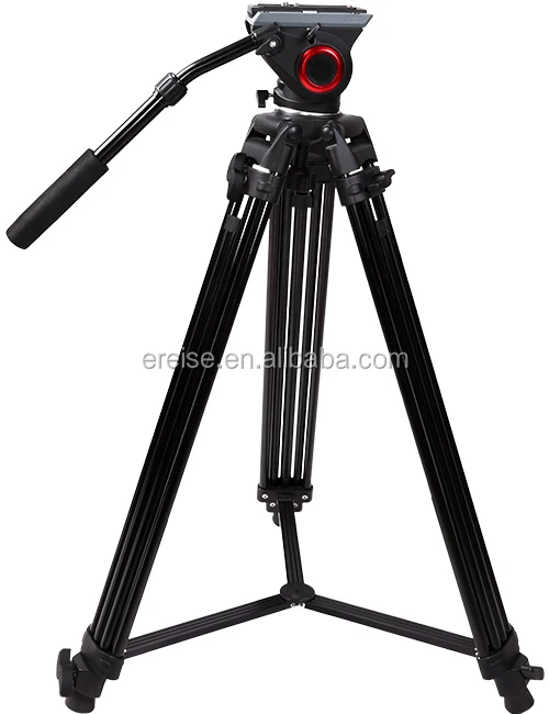

1.8M professional video camera tripod with fluid head