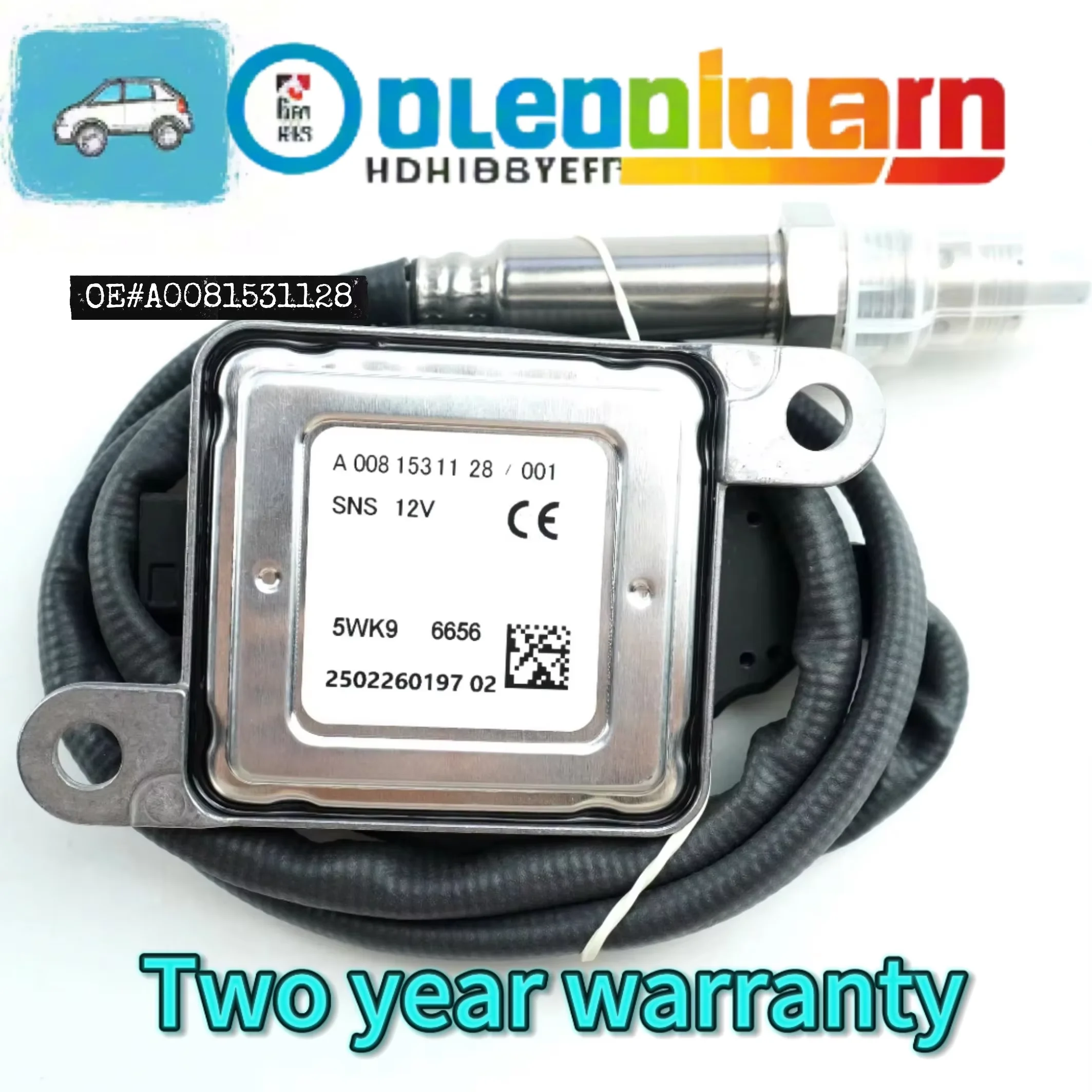 

A0081531128 0081531128 New Nitrogen Oxygen NOx Sensor 5WK96656 5WK9 6656 12V For Mercedes-Benz Sprinter B907 B910 2.0
