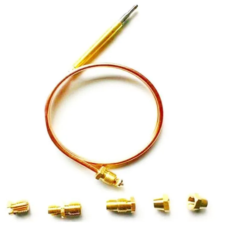 Oven, Oven Heater, Flameout Protection Device, Temperature Probe, Thermocouple Repair Five-piece Set, Including Matching Nuts