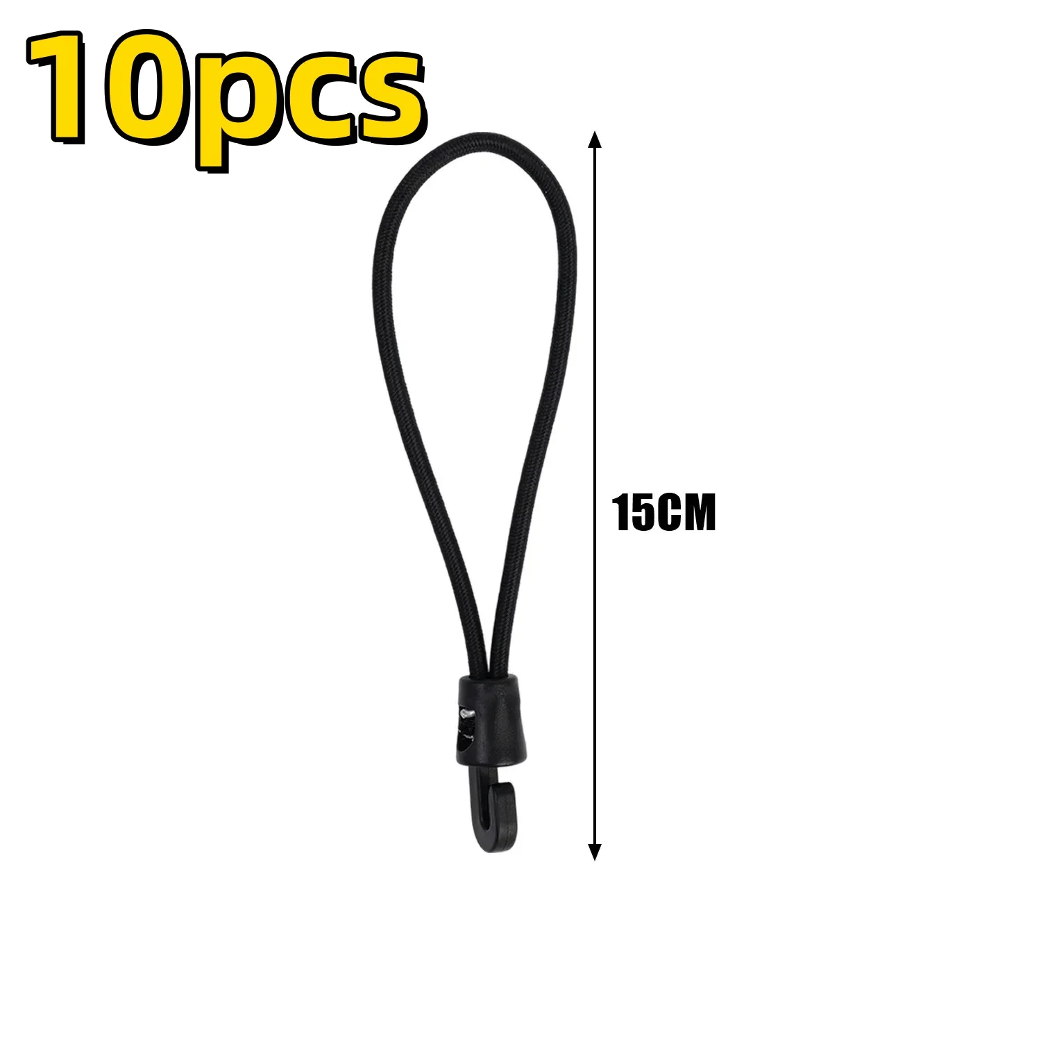 5/10/50 Stuks Bungee Koord Hoge Elasticiteit Expander Met Haken Rubber Spanner Voor Camping Dekzeil Bagageband Elastisch Touw