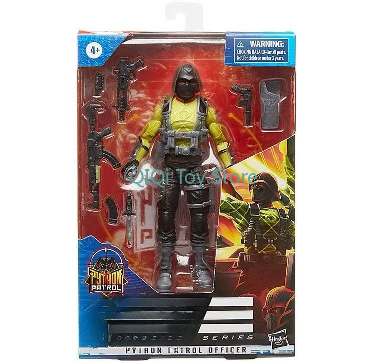 

Spot Goods Hasbro Python Soldier 6-дюймовая подвижная супердвижная модель куклы с несколькими суставами